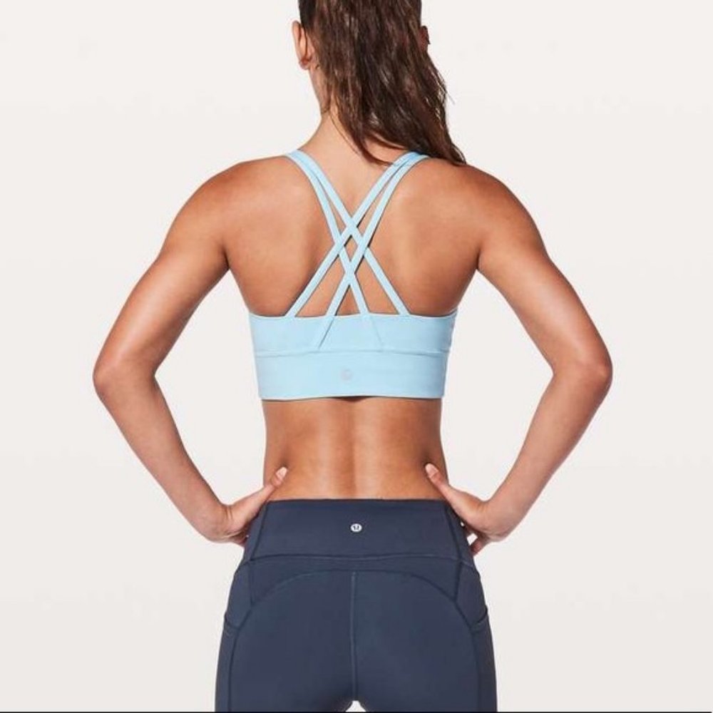 SOLD!!! Lululemon Energy Bra Longline, Sz 6, BLGW - Picture 2 of 6